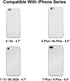 Phone Case Leopard Print - Silver Gray and White Compatible with iPhone 11 Pro Max Charm Accessories Waterproof...