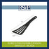 RSVP International Kitchen Tool Collection Dishwasher Safe, Angled, 12x3.25", Nylon Euro Style, Black...