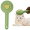 self-cleaning cat and dog grooming brush hair removal comb, cat brush and dog pet comb tool, used to remove loose and loose hair, tangled hair on ...