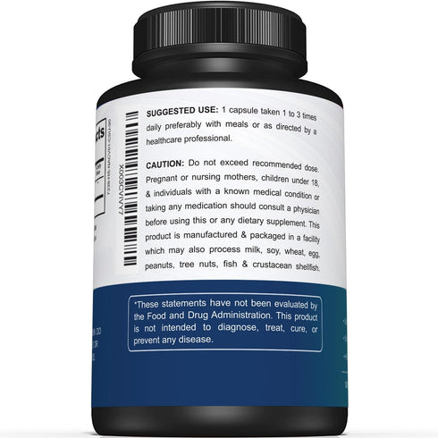 Premium NAC Supplement N-acetyl Cysteine – 750mg Per Capsule – Supports Liver, Detox Immune, Cellular & Respiratory Health – 90 N acetyl Cysteine ...