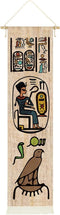 Hanging Canvas Wall Art Painting Ancient Egyptian Scene Tapestry Egypt Religion Historical Mythology Gods and Pharaohs Hieroglyphic Wall Decor Tap...