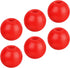 Threaded Ball Knobs (40mm/1.57") 6Pcs, Plastic Ball Lever Knob with M12 Female Thread Iron Insert - for Machine Handle Tool Replacement, Red...