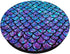 Purple Blue Mermaid Scales PopSockets PopGrip: Swappable Grip for Phones & Tablets PopSockets Adhesive PopGrip...