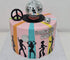 JeVenis Disco Ball Cake Decoration 70's Disco Party Supplies Disco Ball Dance Birthday Party Supplies...