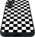 Tnarru Compatible with Samsung Galaxy S23+ Case Checkered Pattern Hard PC Back and Soft TPU Sides Scratchproof Shockproof Protective Case for Sams...