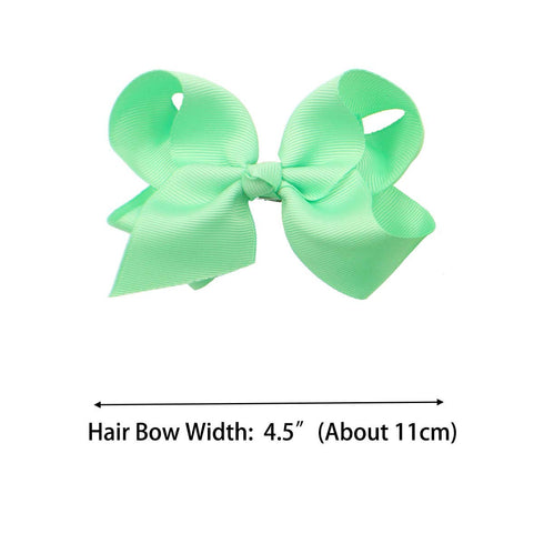 CÉLLOT 40 Pieces 4.5 Inch Hair Bows for Girls Clips Grosgrain Ribbon Boutique Hair Bow Alligator Clips For Girls Teens Toddlers Kids...