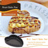 Mini Tart Pan Set of 6 Non-Stick 4 Inch Heart-shaped Quiche Pan with Removable Bottom Tart Pan for Pies, Quiche Bakeware, Muffin Molds, Cake Bakin...
