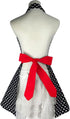 RosieLily Retro Aprons for Women Vintage Apron Kitchen Apron for Cooking Baking BBQ Grilling Sexy Mothers Day Gifts Cute...