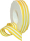 Morex Ribbon Polyester Grosgrain Striped Decorative Ribbon, Rainbow...