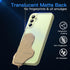 JETech Matte Case for Samsung Galaxy A54 5G 6.4-Inch, Frosted Translucent Back Protective Slim Phone Cover, Anti-Fingerprints (Lime)...