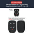 1PCS Compatible with Chevy Chevrolet Silverado GMC Sierra 1500 2500 HD 3500 HD Silicone Smart Key Fob Cover Case Protector Truck Accessories Fob H...