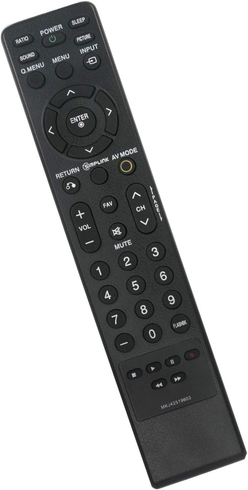 New Remote Control MKJ42519603 Replacement Compatible with LG LED TV 42PG20C 50PG20C 50PG30 60PG30 50PG30C 60PG30C 42PG10 50PG10 42PG20 50PG20 MKJ...