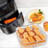 8 inch Air Fryer Accessories? Square Air Fryer Rack, Air Fryer Three Stackable Racks for Gowise Phillips USA Cozyna Ninjia Airfryer,Air Fryer Rack...