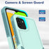 for Galaxy A04e 4G Case,PC+TPU Two-in-one Double-Layer Anti-Fall Mobile Phone case, Mobile Phone Protective case for Samsung Galaxy A04e (Mint Gre...