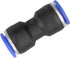 Pneumatic Push to Connect Fitting Straight Union 10mm Tube OD x 10mm Tube OD, Pack of 10...