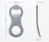2 in 1 Magnetic Beer Bottle Opener for Refrigerator and RV with Cap Catcher, Soft Touch Silicone Surface Protect Fridge, Pop Can Soda Can Opener f...