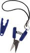 JubileeYarn Itty Bitty Snippy Portable Keychain Scissors - Shock Blue - 1 Scissor...