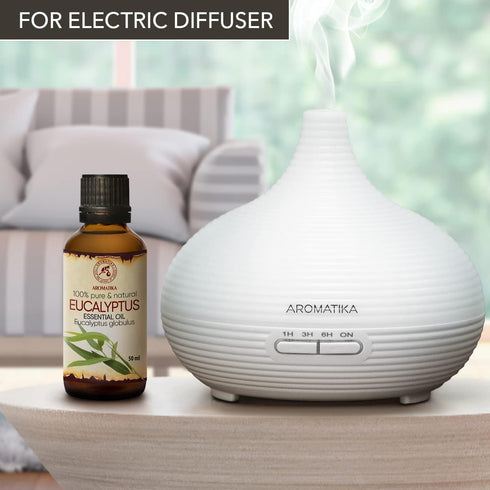 Eucalyptus Essential Oil 1.7 Fl Oz - Eucalyptus Globulus - 100% Pure Eucalyptus EO for Freshen Rooms - Home Fragrances - Aromatherapy - Diffuser -...