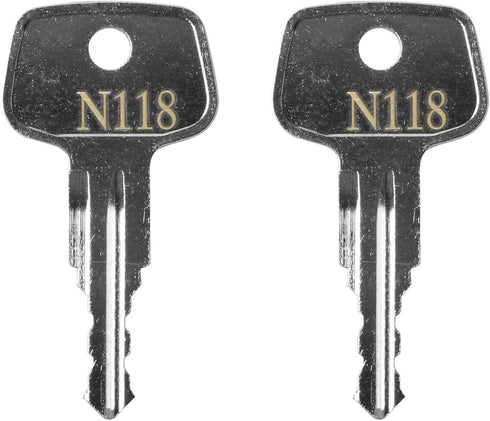 Key for Thule Key Replacement,for Roof Racks, Carriers, Crossbars Key etc,(Codes N118)...