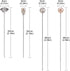 AIEX Pearl Head Pins Sewing Pin Corsages Pins Straight Head Pins for Sewing Banquet Wedding Party Anniversary Decorations (320pcs)...