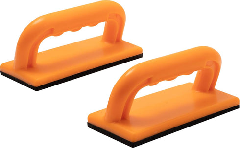 Fulton Safety Push Block 2 Pack, Orange Color for High Visibility Ideal for Use On Router Tables, Jointers, Shapers and Band Saws...
