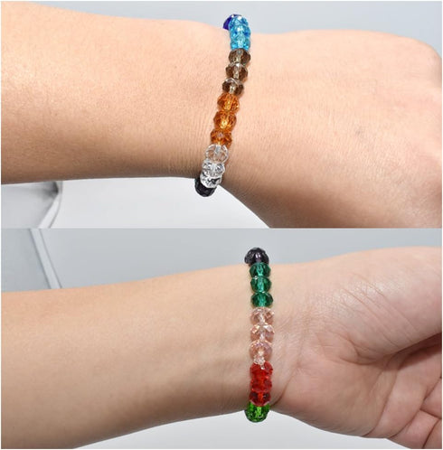 Wholesale Briolette Crystal Glass 500pcs 6mm Beads Finding Spacer Beads Faceted with Container Box Beads for Making Jewelry 10 Colors (6mm)...