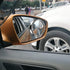 2pc 3” Adjustable large Round Stick-on Convex Spot Mirror, big HD Glass Convex Rear View Mirror,Strong Adhesive Blind Spot Mirror for Car, Van, SU...