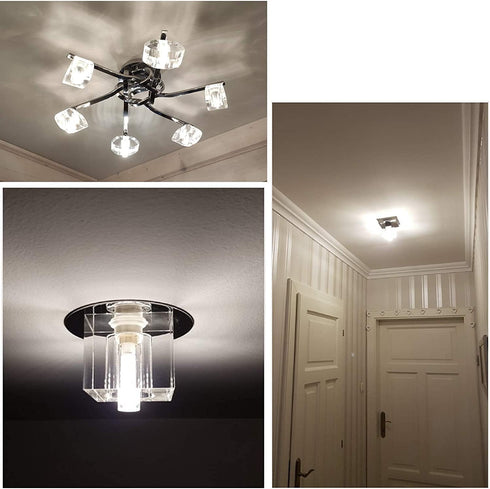G9 LED Bulb 10W 110V Dimmable LED Corn Light Bulbs 100W Halogen Equivalent, 102 LED 2835, 4000K Natural White, Ceramic G9 Bi-Pin Base for Indoor H...
