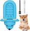 Dog Crate Training Tool Lick Toy for Dogs Training Behavior, Soft Rubber Crate Entertainment Toys Puppy Slow Feeder Pad, Peanut Butter Treat Dispe...