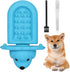 Dog Crate Training Tool Lick Toy for Dogs Training Behavior, Soft Rubber Crate Entertainment Toys Puppy Slow Feeder Pad, Peanut Butter Treat Dispe...