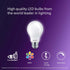 Philips LED A19 Frosted Ultra Definition Dimmable LED Light Bulbs - Flicker-Free 40w Light Bulbs with EyeComfort Technology -Daylight 5000K Lightb...