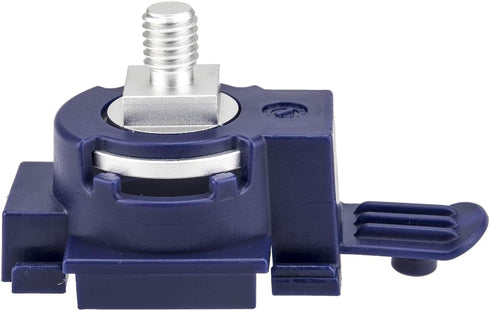 3mirrors Welding Hood (Pipeliner) Helmet Fasteners Headgear Replacement Parts Accessories Screws Flip Hood Aluminum - 1 Pair (Silver Anodized Knur...