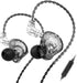 FEDAI TRN MT1 1DD HiFi Earphone Headphones, TRN MT1 in-Ear Earbuds with New 10mm Composite Magnetic Dynamic Driver Over Ear Headset with Detachabl...