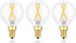 3-Pack G16.5 LED Bulb, Dimmable E12 Edison Bulb, 25W Equivalent, 3000K Soft Warm White, 200lm, 2W, for Chandelier, Ceiling Fan Light Bulbs...