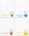 Koogel 4PCS Funny Notepads, Funny Sticky Notes Novelty Memo Pads Humor Note Pads for Women Coworkers Gifts Office Supplies...
