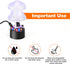 FITNATE Mist Maker, 12 LED Mister Fogger Water Fountain Pond Fog Machine Atomizer Air Humidifier, ultrasonic Mist fogger with Splash Guard, Perfec...