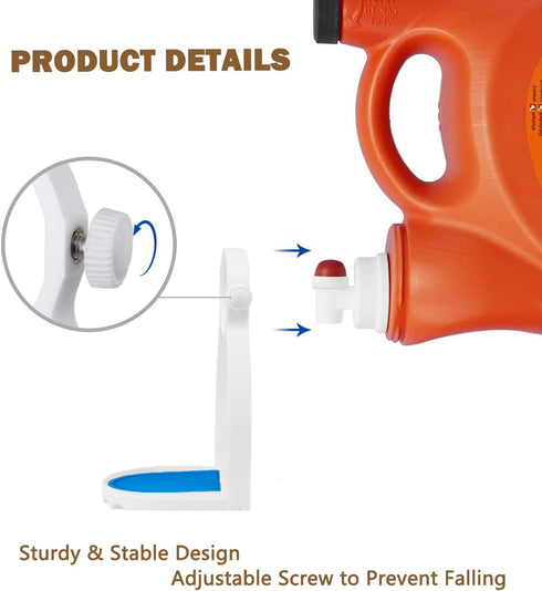 WEYICHUANG Laundry Detergent Drip Catcher, Laundry Detergent Cup Holder,Fabric Softener Gadget Cup Holder,Tidy Laundry Room,No More Mess or Leaks(...