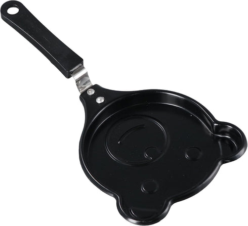 Mini Egg Frying Pan,Non-Stick Omelet Pans,Bear Shape Mini Non Stick Fry Pan with Handle,Portable Camping Cooking Omelet Pan for Cooking Baking...