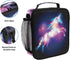 Wamika Unicorn Magic Design With Stars Lunch Box Insulated Lunch Bag Large Freezable Mermaid Unicorn Rainbow Galaxy Space Lunch Bag Tote Cooler Lu...