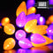 C7 Halloween String Lights - 50 LED 24Ft Smooth Bulb Orange Purple Lights - Extendable 8 Modes Fairy Halloween Lighting for Outdoor Garden Yard Ho...
