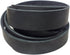 TOFL Genuine Top-Grain Leather Strap | 72 Inches Long | 7/8 Inch Wide | 1/8 Inch Thick (7-8 oz) | 1 Leather Strip Black...
