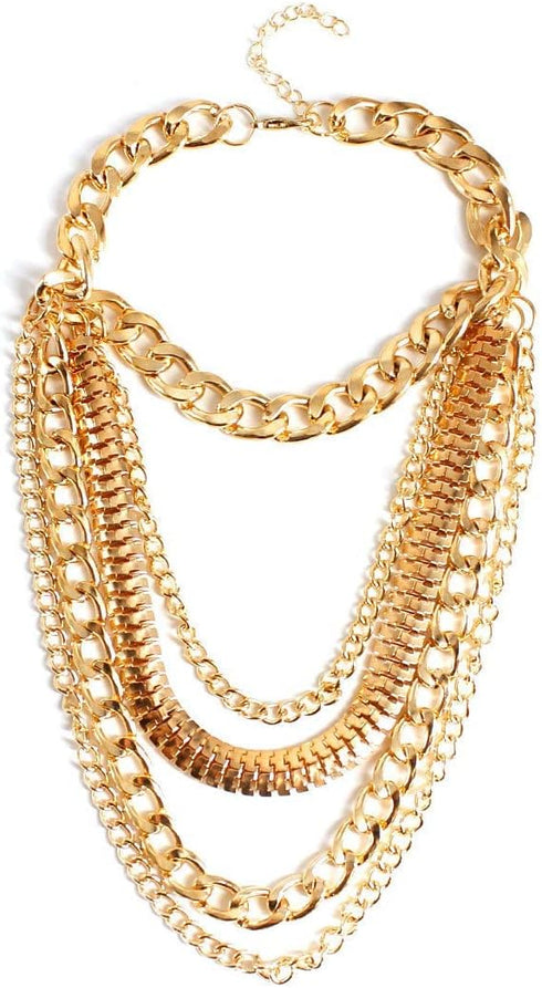Punk Layered Anklets Gold Tassel Ankle Chain High heels Chain Bar NightClub Party Foot Chains Jewelry for Women and Girls(Pack of 1)...