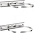 QILIPSU Pole Mounting Kits, 304 Stainless 250x48mm Brackets with Adjustable 50-200mm Clamp for Outdoor Waterproof Junction Box, Plastic Electrical...