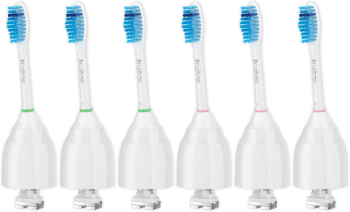 Compatible with Philips Sonicare E Series HX7022 HX7023 HX7052 Sensitive Gum Care Extra Soft Bristle Replacement Toothbrush Heads Fit Essence, Xtr...