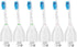 Compatible with Philips Sonicare E Series HX7022 HX7023 HX7052 Sensitive Gum Care Extra Soft Bristle Replacement Toothbrush Heads Fit Essence, Xtr...