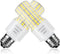 2 Pack 40W Led Light Bulb(300W Equivalent) 5000 Lumens 5000K Daylight White Led Bulbs E26/E27 Medium Base for Indoor Outdoor Street Office Warehou...