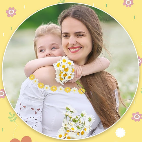 FINGERINSPIRE 15 Yards Daisy Flower Lace Trim Yellow/Deep Pink/Pink Daisy Ribbon Sun Flower Decorating Lace Trim Flower Embroidered Trim Ribbons D...