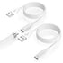 GUUGEI USB Cable for iPad Pencil 1st Adapter (2pcs 1m Charging only) USB Charger Cable Compatible for iPad Pen 1 Generation,USB Charge Connector f...