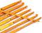Oumefar Golden Double Ended Crochet Kit Alumina Crochet Knitting Needle Kit...