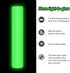TECKWRAP Glow in Dark Vinyl Matte Adhesive Vinyl for Craft Cutter, Sign Plotter 1ft x 5ft Neon Green Permanent Vinyl, Neon Lime Green...